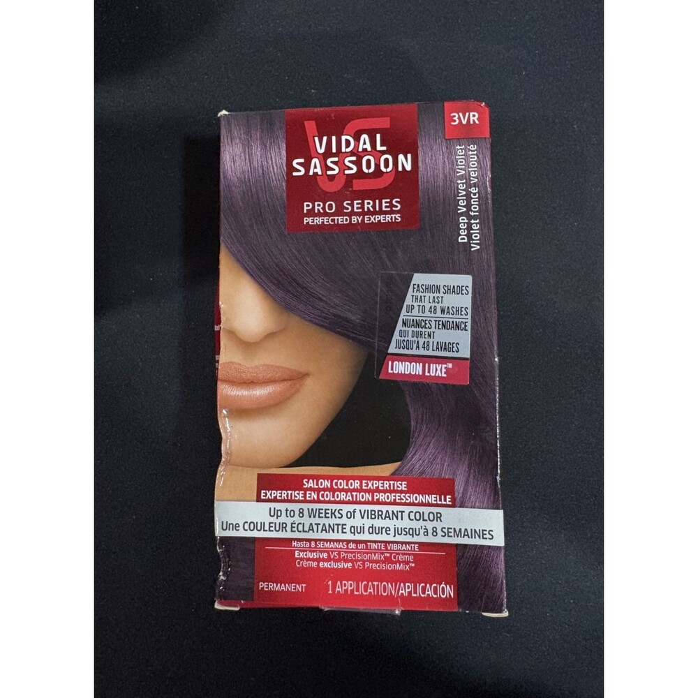 Vidal Sassoon Pro Series Hair Color 3VR Deep Velvet Violet